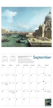 Flame Tree Canaletto in Venice Kalender 2026