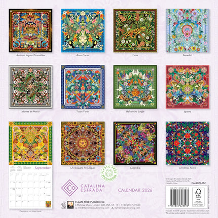 Flame Tree Catalina Estrada Kalender 2026