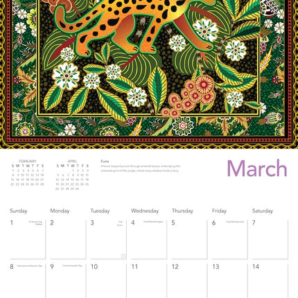 Flame Tree Catalina Estrada Kalender 2026