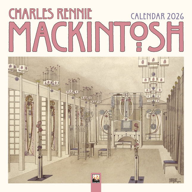 Flame Tree Charles Rennie Mackintosh Kalender 2026