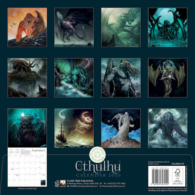 Flame Tree Cthulhu Kalender 2026