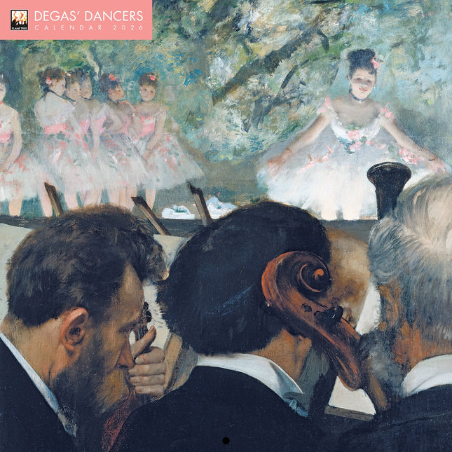 Flame Tree Degas Dancers Kalender 2026