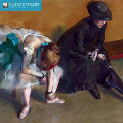 Flame Tree Degas Dancers Kalender 2027