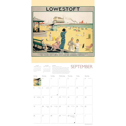 Flame Tree English Travel Posters Kalender 2027