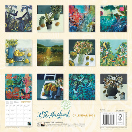 Flame Tree Este MacLeod Kalender 2026