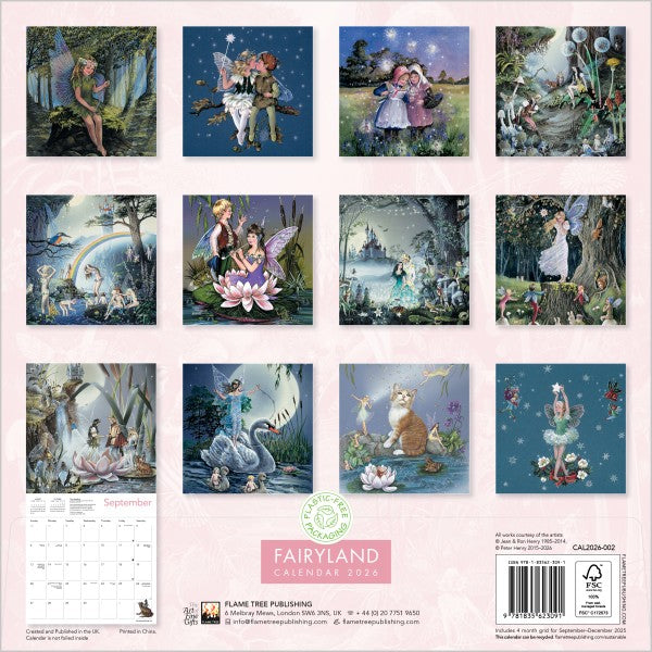 Flame Tree Fairyland Kalender 2026
