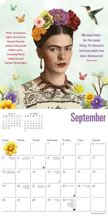Flame Tree Frida Kahlo Kalender 2027 Mini