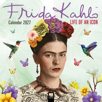 Flame Tree Frida Kahlo Kalender 2027 Mini