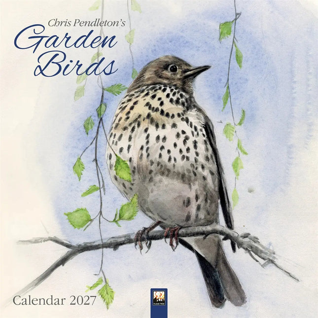 Flame Tree Garden Birds Kalender 2027