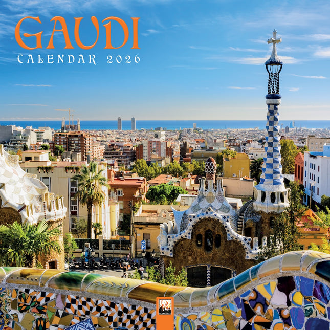 Flame Tree Gaudi Kalender 2026