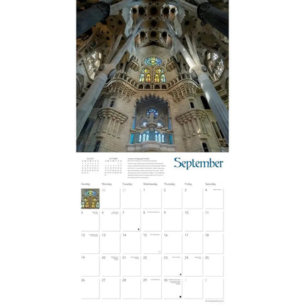Flame Tree Gaudi Kalender 2027