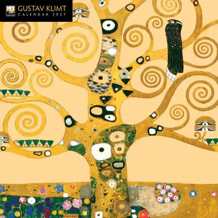 Flame Tree Gustav Klimt Kalender 2027 Mini