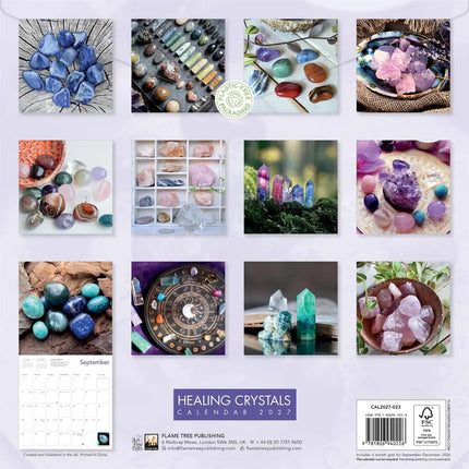 Flame Tree Healing Crystals Kalender 2027
