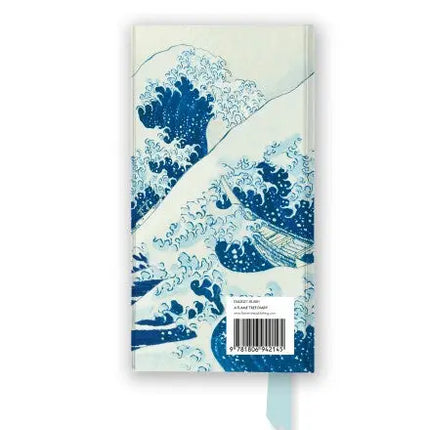 Flame Tree Hokusai The Great Wave Slimline Pocketagenda 2027