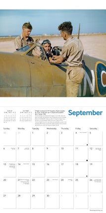 Flame Tree IWM Spitfires Kalender 2026