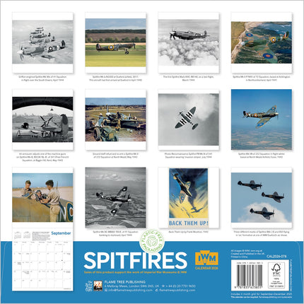 Flame Tree IWM Spitfires Kalender 2027