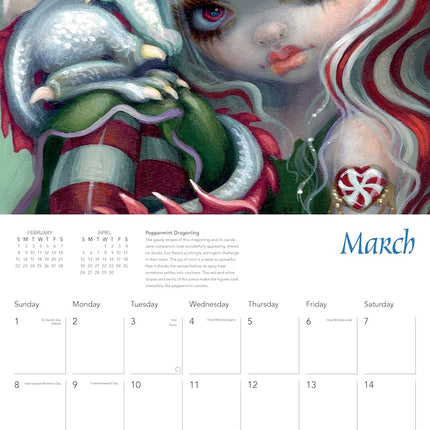 Flame Tree Jasmine Becket-Griffith Kalender 2026
