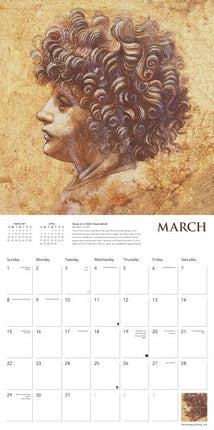 Flame Tree Leonardo da Vinci Kalender 2026