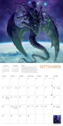 Flame Tree Lovecraft by Jason Engle Kalender 2026