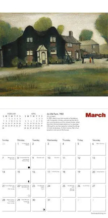 Flame Tree Lowry Kalender 2027 Mini