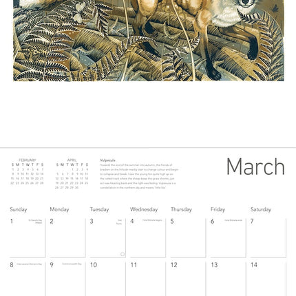 Flame Tree Martin Truefitt-Baker Kalender 2026