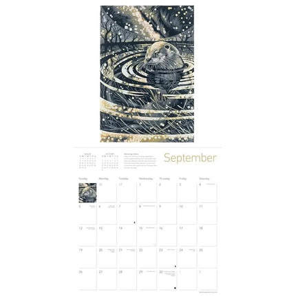 Flame Tree Martin Truefitt-Baker Kalender 2027