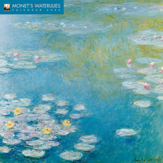 Flame Tree Monet's Waterlilies Kalender 2026