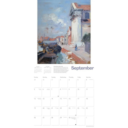 Flame Tree National Galleries Scotland: Scottish Colourists Kalender 2027