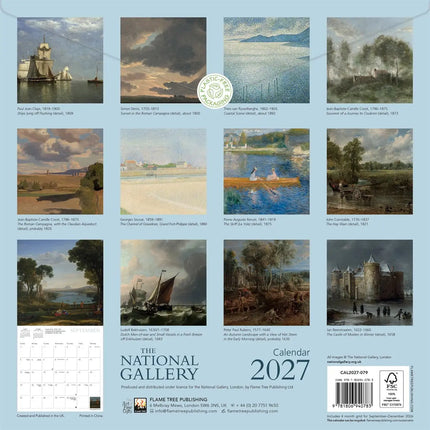 Flame Tree National Gallery Kalender 2027