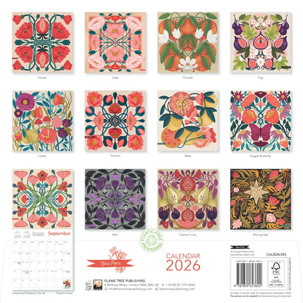 Flame Tree Nina Pace Kalender 2026