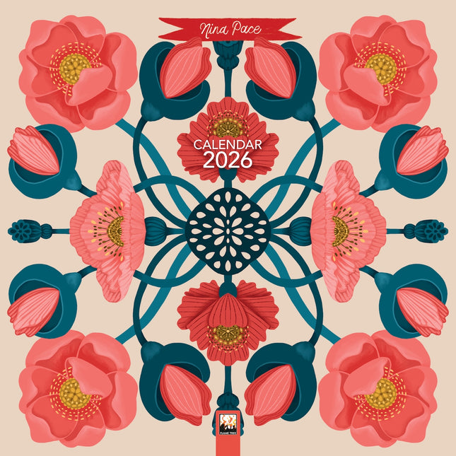Flame Tree Nina Pace Kalender 2026