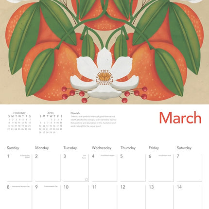 Flame Tree Nina Pace Kalender 2026