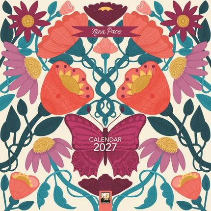 Flame Tree Nina Pace Kalender 2027 Mini