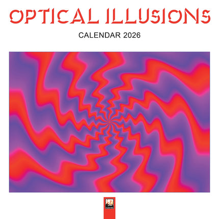 Flame Tree Optical Illusions Kalender 2026