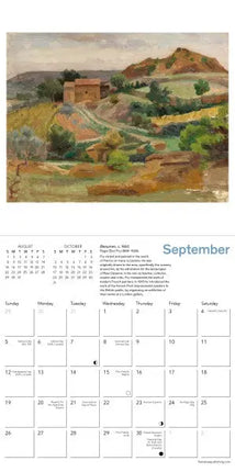 Flame Tree Painting the South of France Kalender 2027 Mini