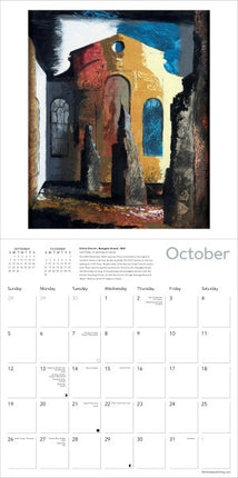 Flame Tree Paintings Of London Kalender 2025