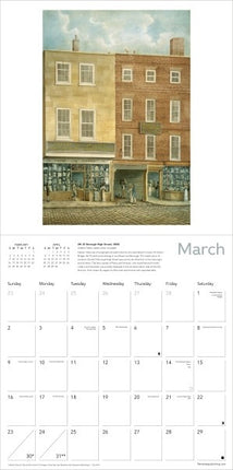 Flame Tree Paintings Of London Kalender 2025