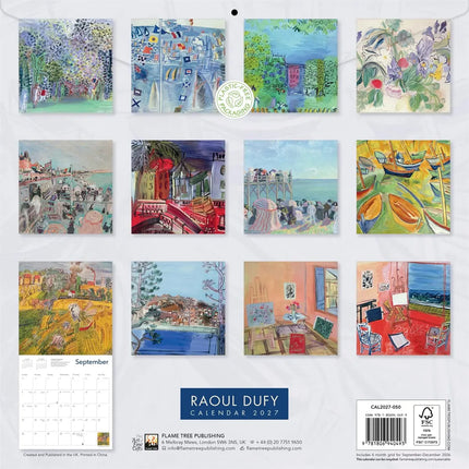 Flame Tree Raoul Dufy Kalender 2027
