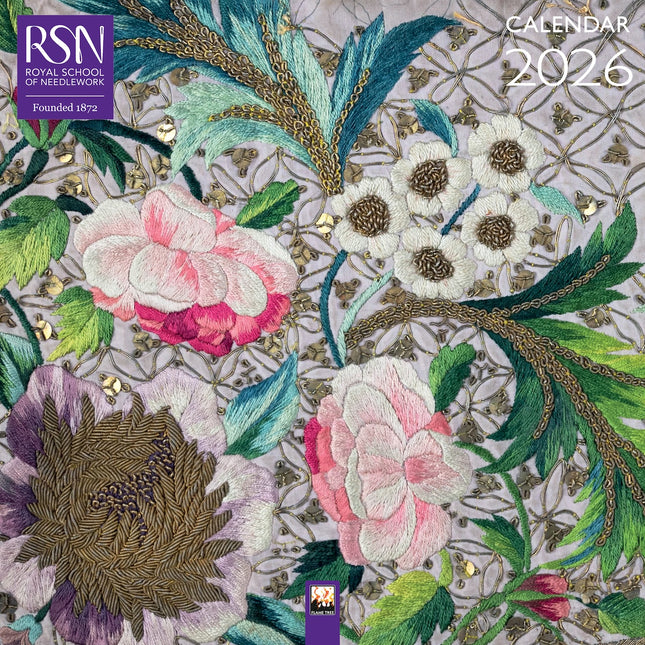 Flame Tree Royal School of Needlework Kalender 2026