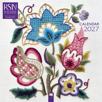 Flame Tree Royal School of Needlework Kalender 2027
