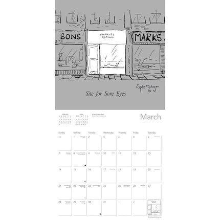 Flame Tree Spike Milligan Kalender 2027