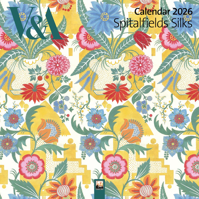 Flame Tree Spitalfields Silks Kalender 2026