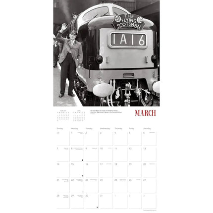Flame Tree Stoomtreinen Kalender 2027