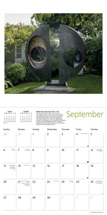 Flame Tree Tate: Barbara Hepworth Kalender 2026