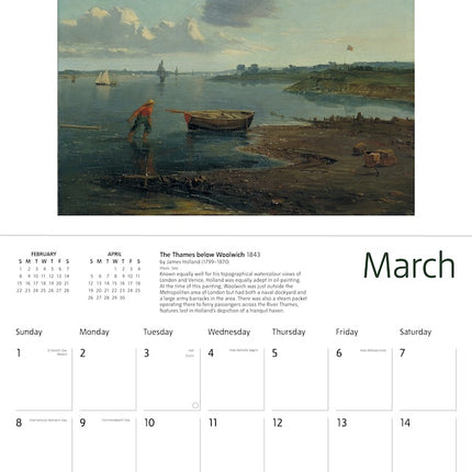 Flame Tree Tate: British Landscapes Kalender 2026