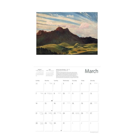 Flame Tree Tate: British Landscapes Kalender 2027