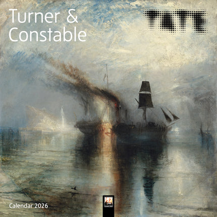Flame Tree Tate: Turner and Constable Kalender 2026