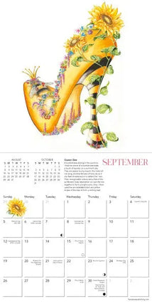 Flame Tree The Art of the Shoe Kalender 2027 Mini