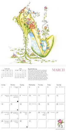 Flame Tree The Art of the Shoe Kalender 2027 Mini