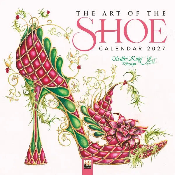 Flame Tree The Art of the Shoe Kalender 2027 Mini